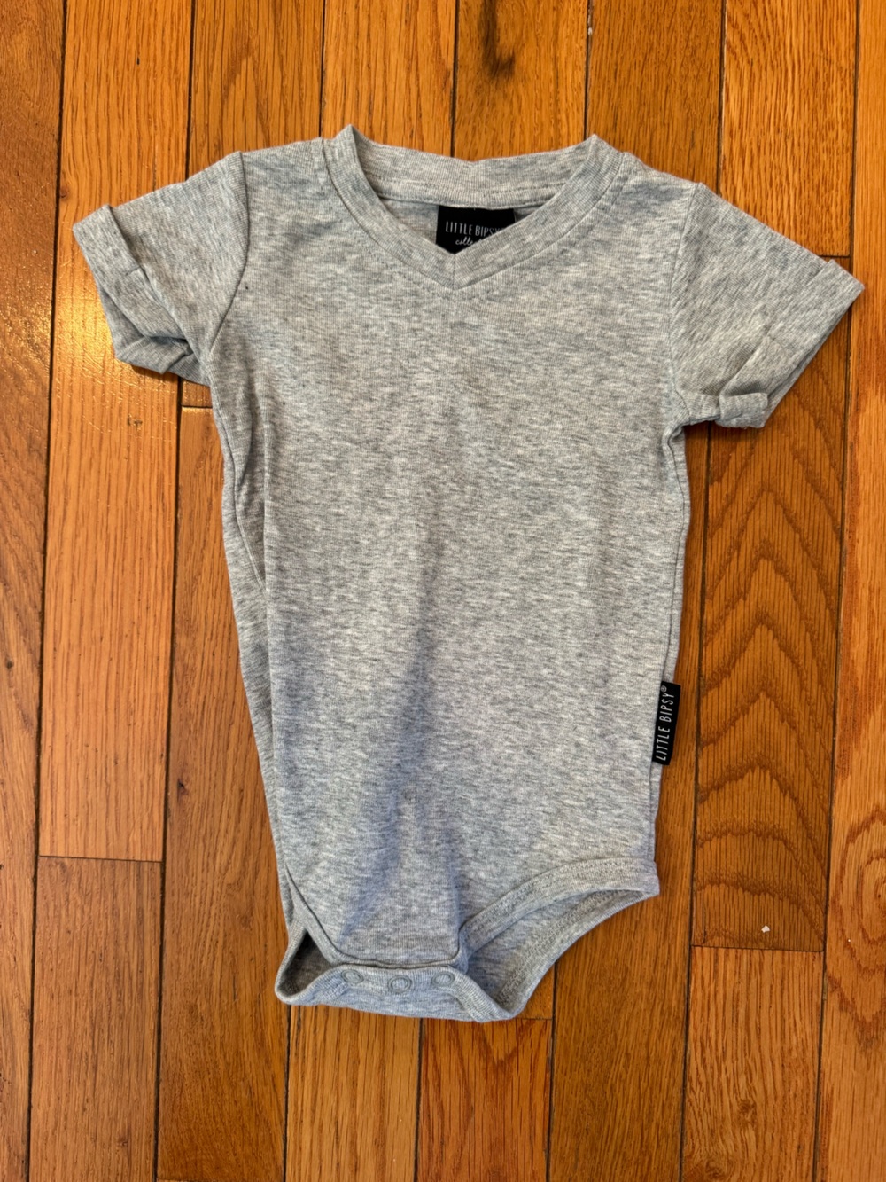 Little Bipsy Light Heather Gray Infant Tee